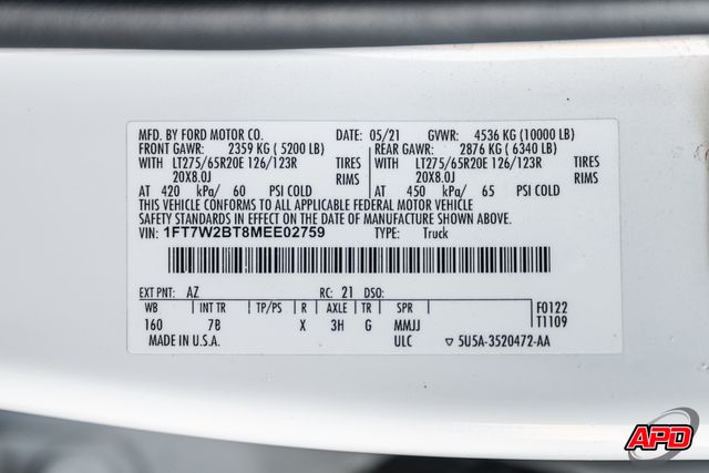 2021 Ford F-250 Super Duty Platinum 2021 Ford F-250 Super Duty Platinum