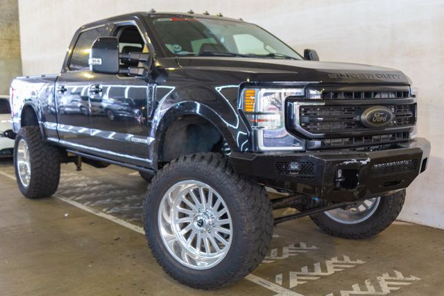 2021 Ford F-250 Super Duty Lifted 12" Black Widow 4wd Diesel LARIAT FX-4 at Autosource, photo 1