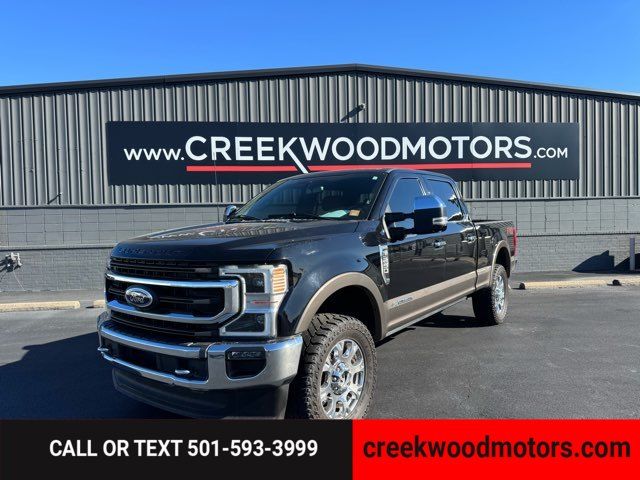 2021 Ford F-250 Super Duty King Ranch Ultimate 4x4 Diesel Leveled 20s Black