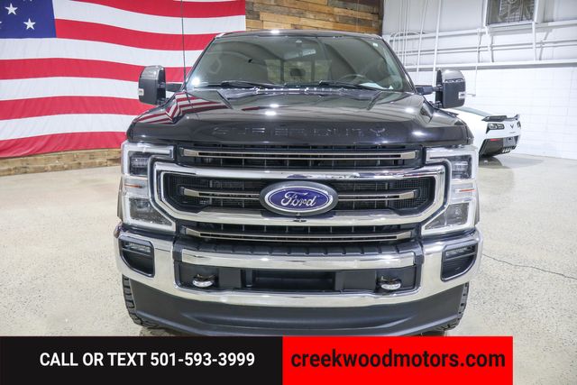 2021 Ford F-250 Super Duty King Ranch Ultimate 4x4 Diesel Leveled 20s Black