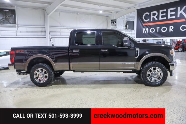 2021 Ford F-250 Super Duty King Ranch Ultimate 4x4 Diesel Leveled 20s Black
