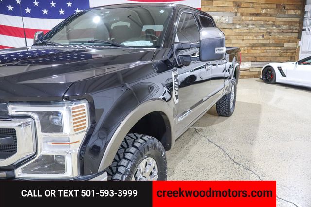 2021 Ford F-250 Super Duty King Ranch Ultimate 4x4 Diesel Leveled 20s Black