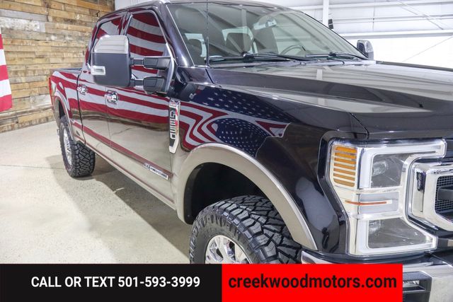2021 Ford F-250 Super Duty King Ranch Ultimate 4x4 Diesel Leveled 20s Black