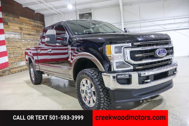 2021 Ford F-250 Super Duty King Ranch Ultimate 4x4 Diesel Leveled 20s Black