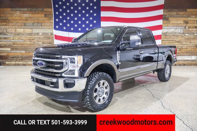 2021 Ford F-250 Super Duty King Ranch Ultimate 4x4 Diesel Leveled 20s Black in Searcy, AR 72143