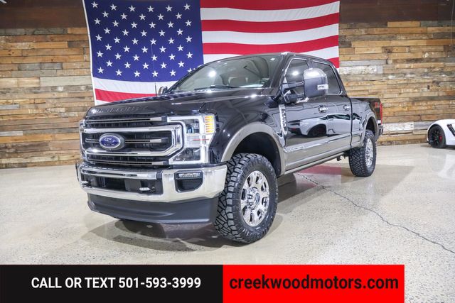 2021 Ford F-250 Super Duty King Ranch Ultimate 4x4 Diesel Leveled 20s Black