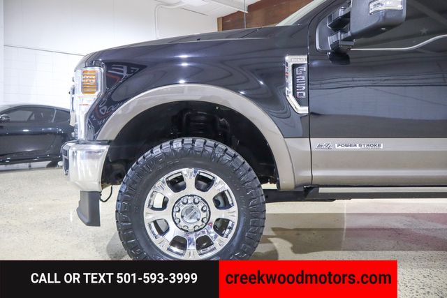 2021 Ford F-250 Super Duty King Ranch Ultimate 4x4 Diesel Leveled 20s Black