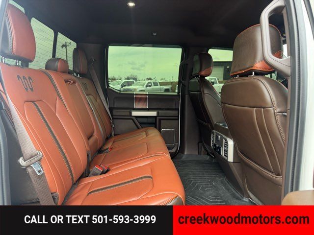 2021 Ford F-250 Super Duty King Ranch 4x4 Diesel Crew Cab LEVELED White 20s