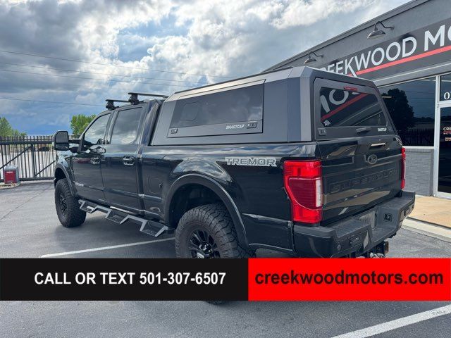 2021 Ford F-250 Super Duty Lariat 4x4 Crew Cab Powerstroke Diesel CamperShell