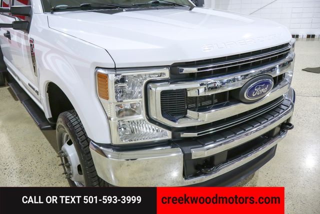 2021 Ford F-350 Super Duty FLATBED XLT 4x4 Dually Diesel Crew Cab 1 Owner