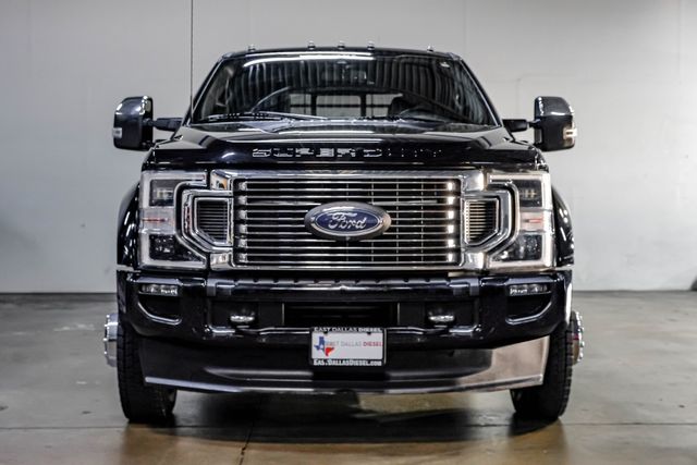 2021 Ford F-450 Super Duty Platinum FX4 Pano Roof POWER BOARDS CM HAULER BED | Dallas, TX | East Dallas Diesel