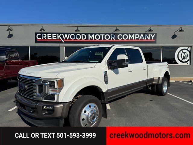 2021 Ford F-450 Super Duty King Ranch 4x4 Dually Power Stroke Diesel 1 Owner