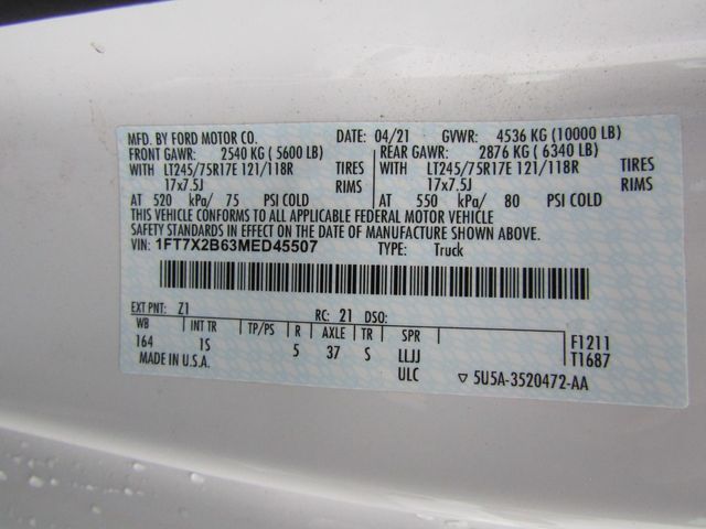 2021 Ford F250 Extended Cab 4x4 with New 8' Reading Utility Bed 2021 Ford F250 Extended Cab 4x4 with New 8' Reading Utility Bed