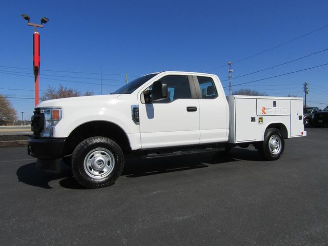2021 Ford F250 Extended Cab 4x4 with New 8' Reading Utility Bed in Ephrata, PA 17522