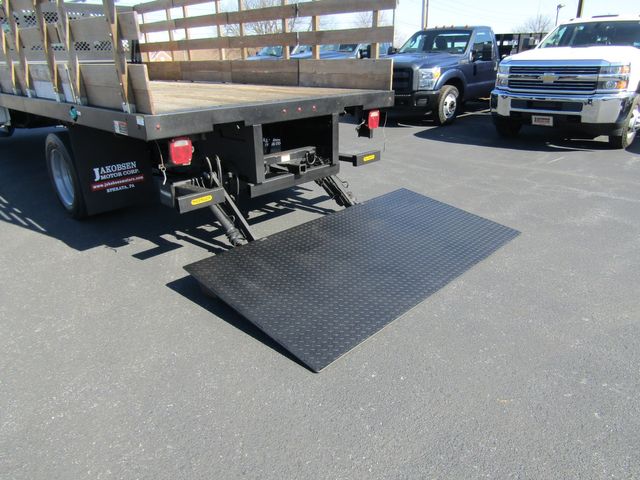 2021 Ford F550 16' Stake Body 4x4 Diesel with Lift Gate