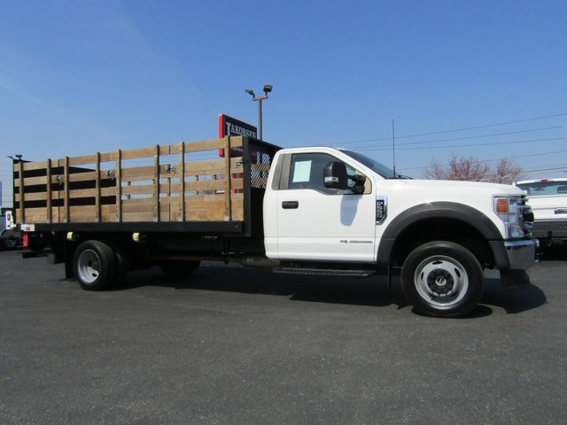 2021 Ford F550 16' Stake Body 4x4 Diesel with Lift Gate