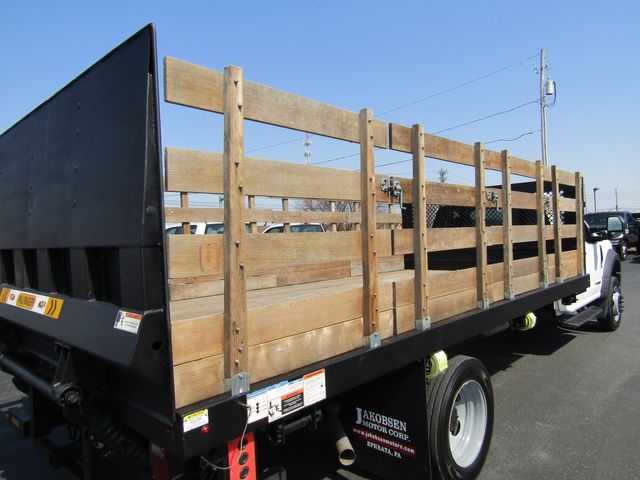 2021 Ford F550 16' Stake Body 4x4 Diesel with Lift Gate