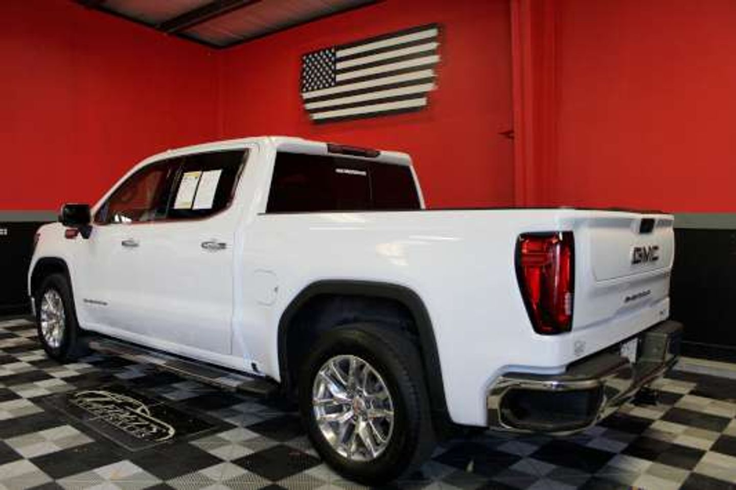 2021 GMC Sierra 1500 SLT WHITE at Ledet's Auto Sales