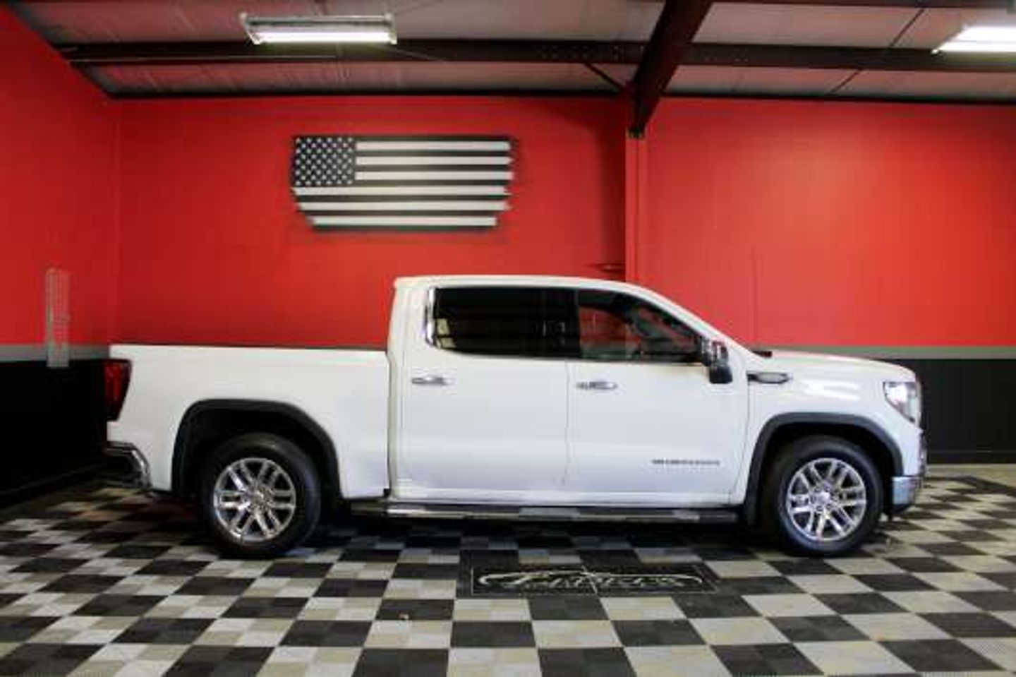 2021 GMC Sierra 1500 SLT WHITE at Ledet's Auto Sales