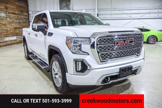 2021 GMC Sierra 1500 Denali 4x4 3.0 Duramax Diesel White 20s Financing