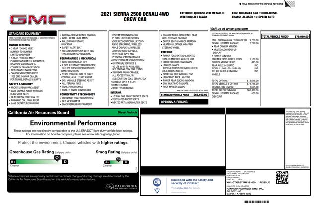 2021 GMC Sierra 2500HD Denali 2021 GMC Sierra 2500HD Denali