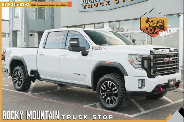 2021 GMC Sierra 2500HD AT4 PREMIUM 4X4 / CLEAN CARFAX / LOADED / DURAMAX | Austin, TX | Rocky Mountain Truck Stop Austin