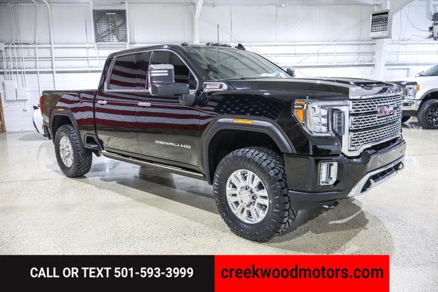 2021 GMC Sierra 2500HD Denali 4x4 Duramax Diesel New Tires LEVELED 20s
