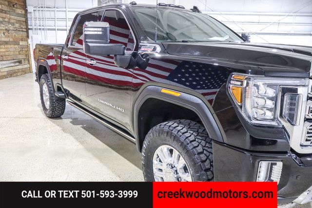 2021 GMC Sierra 2500HD Denali 4x4 Duramax Diesel New Tires LEVELED 20s