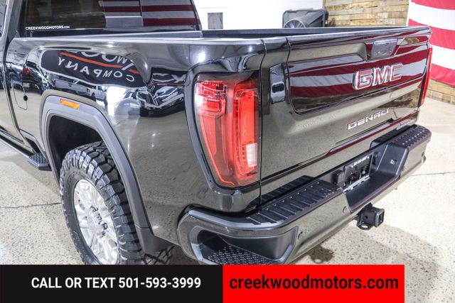 2021 GMC Sierra 2500HD Denali 4x4 Duramax Diesel New Tires LEVELED 20s