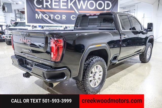 2021 GMC Sierra 2500HD Denali 4x4 Duramax Diesel New Tires LEVELED 20s