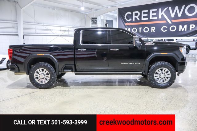 2021 GMC Sierra 2500HD Denali 4x4 Duramax Diesel New Tires LEVELED 20s