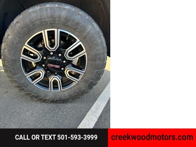 2021 GMC Sierra 2500HD AT4 4x4 Duramax Diesel 1 Owner New Tires LEVELED