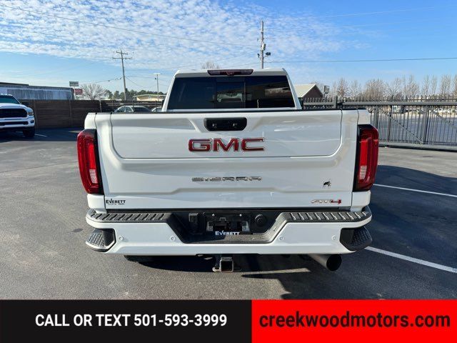 2021 GMC Sierra 2500HD AT4 4x4 Duramax Diesel 1 Owner New Tires LEVELED