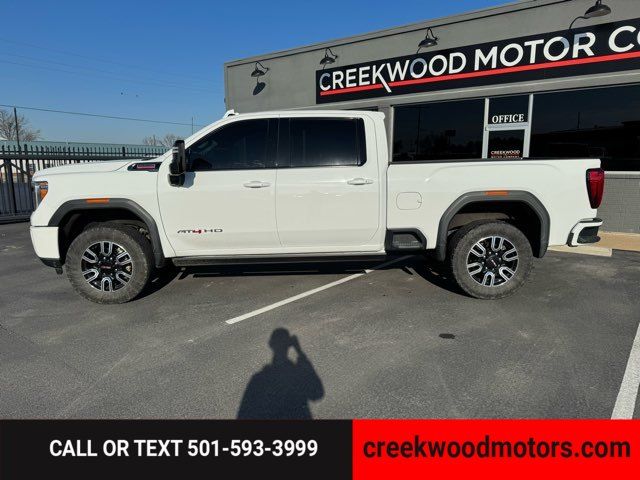 2021 GMC Sierra 2500HD AT4 4x4 Duramax Diesel 1 Owner New Tires LEVELED