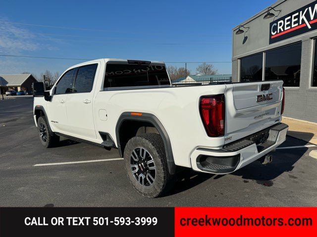2021 GMC Sierra 2500HD AT4 4x4 Duramax Diesel 1 Owner New Tires LEVELED