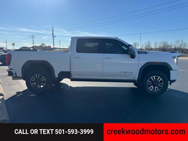 2021 GMC Sierra 2500HD AT4 4x4 Duramax Diesel 1 Owner New Tires LEVELED