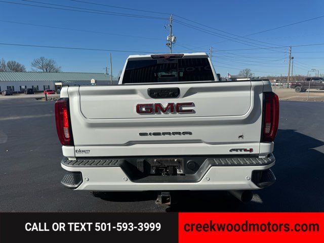 2021 GMC Sierra 2500HD AT4 4x4 Duramax Diesel 1 Owner New Tires LEVELED