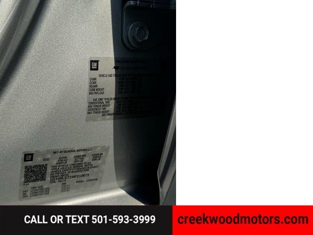 2021 GMC Sierra 2500HD 4x4 Crew Cab 6.6L GAS 1 Owner 20s NICE