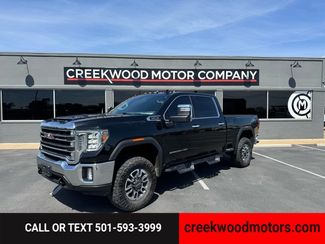 2021 GMC Sierra 2500HD SLT 4x4 Crew Cab GAS LEVELED 1 Owner Black Nice