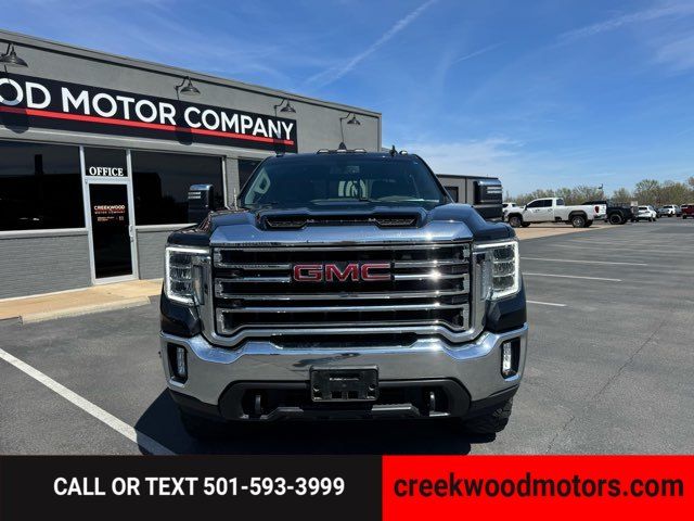 2021 GMC Sierra 2500HD SLT 4x4 Crew Cab GAS LEVELED 1 Owner Black Nice 2021 GMC Sierra 2500HD SLT 4x4 Crew Cab GAS LEVELED 1 Owner Black Nice