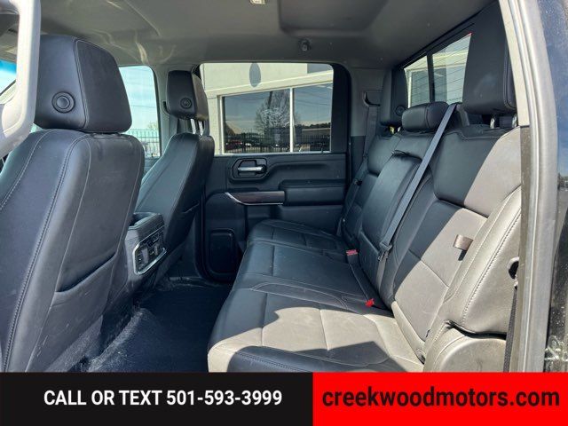 2021 GMC Sierra 2500HD SLT 4x4 Crew Cab GAS LEVELED 1 Owner Black Nice