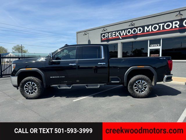 2021 GMC Sierra 2500HD SLT 4x4 Crew Cab GAS LEVELED 1 Owner Black Nice 2021 GMC Sierra 2500HD SLT 4x4 Crew Cab GAS LEVELED 1 Owner Black Nice
