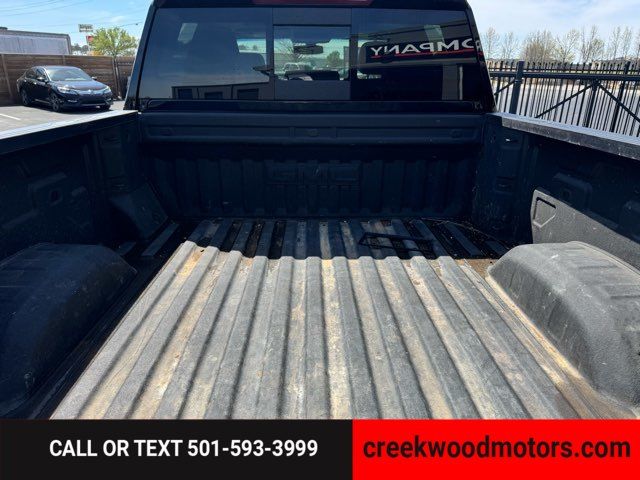 2021 GMC Sierra 2500HD SLT 4x4 Crew Cab GAS LEVELED 1 Owner Black Nice