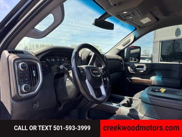 2021 GMC Sierra 2500HD SLT 4x4 Crew Cab GAS LEVELED 1 Owner Black Nice