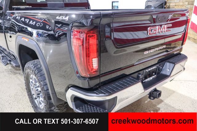 2021 GMC Sierra 2500HD SLT 4x4 Crew Cab 6.6L GAS LEVELED 1 Owner Black