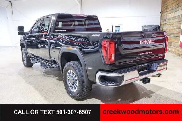 2021 GMC Sierra 2500HD SLT 4x4 Crew Cab 6.6L GAS LEVELED 1 Owner Black