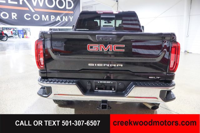 2021 GMC Sierra 2500HD SLT 4x4 Crew Cab 6.6L GAS LEVELED 1 Owner Black 2021 GMC Sierra 2500HD SLT 4x4 Crew Cab 6.6L GAS LEVELED 1 Owner Black