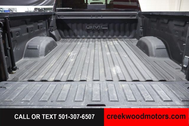 2021 GMC Sierra 2500HD SLT 4x4 Crew Cab 6.6L GAS LEVELED 1 Owner Black