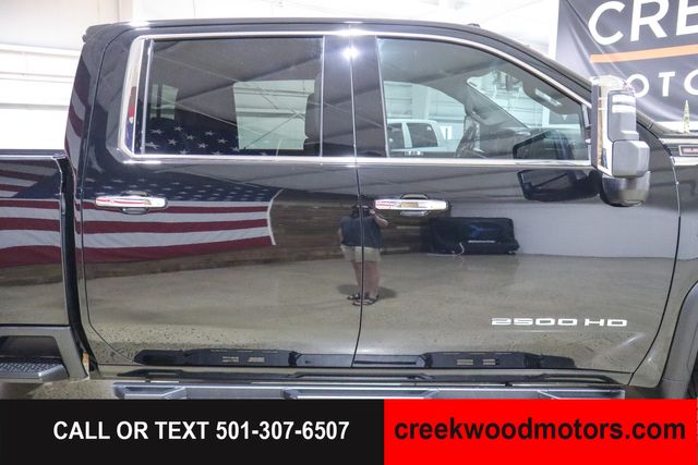 2021 GMC Sierra 2500HD SLT 4x4 Crew Cab 6.6L GAS LEVELED 1 Owner Black