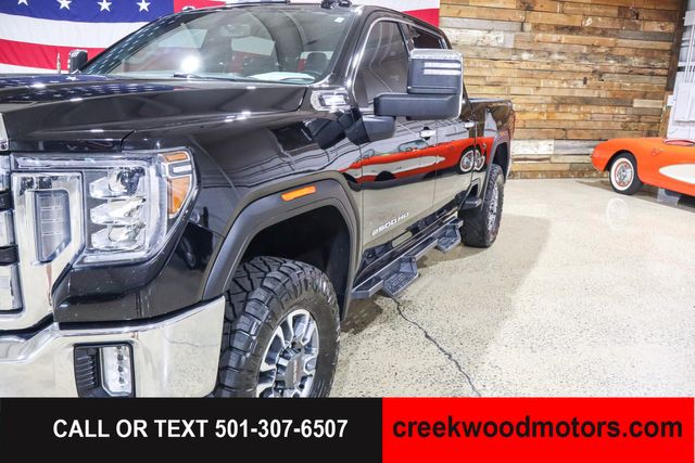 2021 GMC Sierra 2500HD SLT 4x4 Crew Cab 6.6L GAS LEVELED 1 Owner Black 2021 GMC Sierra 2500HD SLT 4x4 Crew Cab 6.6L GAS LEVELED 1 Owner Black